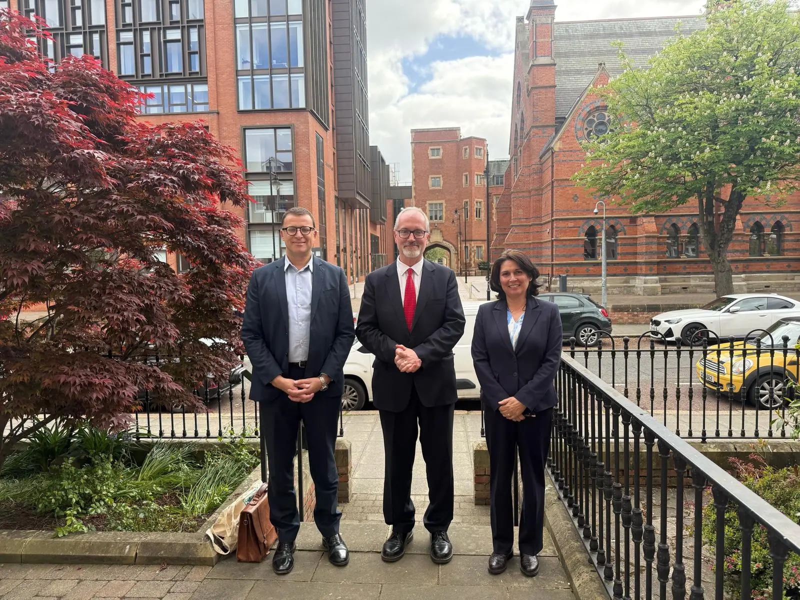 BI-Pal team members standing together outdoors